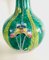 Big Chinese Illustrated Green Pottery Vase Set, China, 1960s, Set of 2, Image 5