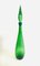 Green Twisted Glass Genie Decanter with Stopper from Empoli, Italy, 1960s, Image 6