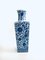 Ensemble de Vases Mid-Century Illustrés Bleus en Céramique de OTC, Chine, 1960s, Set de 2 6