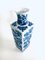 Mid-Century Chinese Blue Illustrated Ceramic Vase Set from O.T.C., 1960s, Set of 2 8