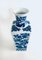 Ensemble de Vases Mid-Century Illustrés Bleus en Céramique de OTC, Chine, 1960s, Set de 2 10