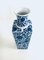 Set di vasi Mid-Century in ceramica illustrata blu di OTC, anni '60, set di 2, Immagine 4