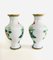 Big Chinese White Flower Illustrated Cloisonné Enamel Vases, 1960s, Set of 2 5