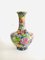 Vases Fleuris Clasonnés en Émail, Chine, 1960s, Set de 2 6