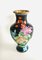 Grands Vases en Fleurs Cloisonnés Illustrés Fleur Noire, Chine, 1960s, Set de 2 7