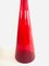 Mid-Century Modern Glass Genie Bottle Vase with Stopper from Empoli, Italy, 1960s, Image 4