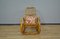 Sedia a dondolo vintage in bamboo, Italia, anni '60, Immagine 5