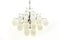 Murano Glass Disc Chandelier in the Style of Vistosi, 1960s 2