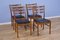 Danish Model 210 Dining Chairs in Teak from Farstrup Møbler, 1960s, Set of 4 1