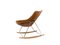 Leather G1 Rocking Chair by Pierre Guariche for Airborne, France 4