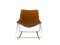 Leather G1 Rocking Chair by Pierre Guariche for Airborne, France, Image 3