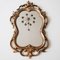 Hollywood Regency Style Gold Wall Vanity Ornate Mirror, USA 2