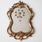 Hollywood Regency Style Gold Wall Vanity Ornate Mirror, USA, Image 2