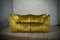 Le Bambole Green Velvet Sofa by Mario Bellini, 1972 1