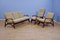 Dutch Lounge Chairs and 3-Seat Sofa in Teak from De Ster Gelderland, 1960s, Set of 2 1