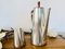 Servizio da caffè Mid-Century moderno in stagno e teak di Royal Holland Pewter KMD Tiel, anni '60, set di 2, Immagine 10