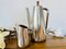 Mid-Century Modern Blech und Teak Kaffee Service von Royal Holland Pewter KMD Tiel, 1960er, 2er Set 1