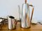 Mid-Century Modern Blech und Teak Kaffee Service von Royal Holland Pewter KMD Tiel, 1960er, 2er Set 7