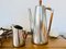Mid-Century Modern Tin and Teak Coffee Service from Royal Holland Pewter KMD Tiel, 1960s, Set of 2, Image 7