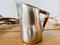 Servizio da caffè Mid-Century moderno in stagno e teak di Royal Holland Pewter KMD Tiel, anni '60, set di 2, Immagine 6