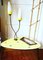 German Floor Lamp with Flower Stand and Planter, 1950s 2