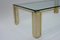Square Golden Coffee Table, France, 1970s, Image 6