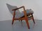 Adjustable Teak Armchair, Denmark, 1960s, Image 9