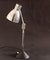 Lampada da tavolo in metallo cromato e laccato di Jumo, Francia, anni '40, Immagine 8
