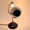 French Chromed and Lacquered Metal Table Lamp from Jumo, 1940s, Image 6
