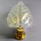 Wall Lamp in Murano Glass and Golden Brass from Seguso, Italy, 1950s 4