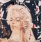 Mimmo Rotella: Marilyn, the Faces, Serigrafía y Collage, Imagen 1
