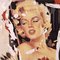 Mimmo Rotella: Marilyn, the Faces, Silkscreen and Collage, Image 1