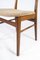 Danish Dining Room Chair in Teak and Light Fabric, 1960s, Image 5