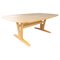 Danish Coffee Table in Beech from Skovby Furniture Factory 1