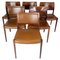Model 80 Rosewood Dining Chairs by N.O. Møller, Set of 6, Image 1