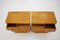 Art Deco Bedside Tables, Czechoslovakia, 1940s, Set of 2 5