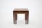 Tables d'Appoint en Palissandre par Severin Hansen, Danemark, 1960s, Set de 2 3