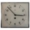 Czechoslovakian Square Wall Clock 1