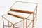 Nesting Tables with Mirrors by Maison Baguès, France, Set of 3, Image 13