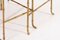 Nesting Tables with Mirrors by Maison Baguès, France, Set of 3 14