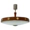 Mid-Century Modern Space Age Pendant Lamp, Czechoslovakia, 1960s, Image 1