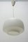 Vintage Opaline Glass Pendant Lamp, Czechoslovakia, 1970s 3