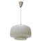 Vintage Opaline Glass Pendant Lamp, Czechoslovakia, 1970s 1