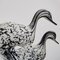 Duck Sculptures in Black & White Murano Glass by Archimede Seguso, Set of 2, Image 3