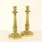 Große Empire Kerzenständer aus Vergoldeter Bronze, Frankreich, 1820, 2er Set 10