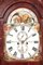 Antique Mahogany Eight Day Moonphase Grandfather Clock with Painted Face, Image 11