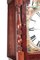 Antique Mahogany Eight Day Moonphase Grandfather Clock with Painted Face 12