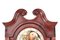 Antique Mahogany Eight Day Moonphase Grandfather Clock with Painted Face, Image 2