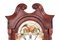 Antique Mahogany Eight Day Moonphase Grandfather Clock with Painted Face 9