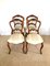 Victorian Carved Walnut Dining Chairs, Set of 4, Image 11